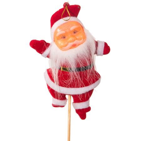 Santa Claus on a stick