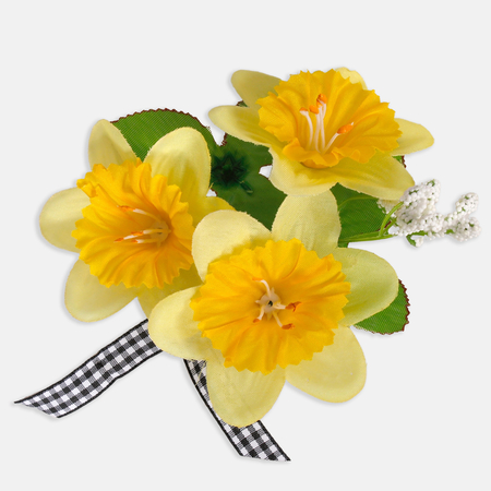 Centrepiece for a candle - Daffodil 1