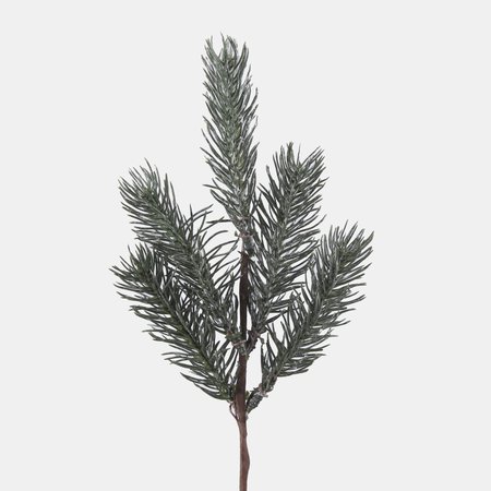 Spruce twig frosted 25 cm