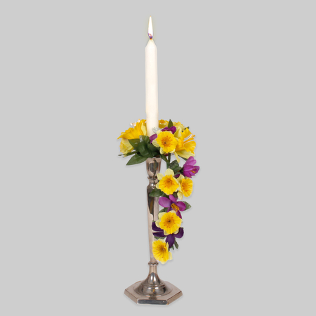 Candle headpiece Daffodil 1
