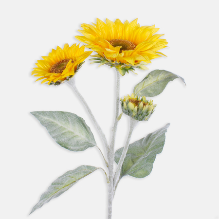 Satin sunflower x 3