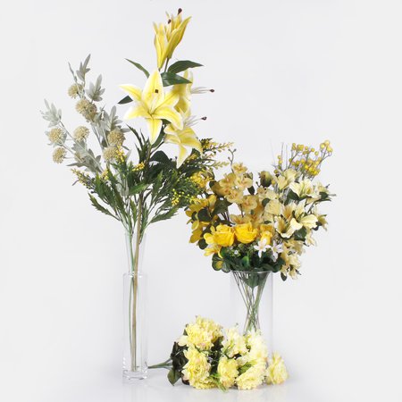 Set of flowers