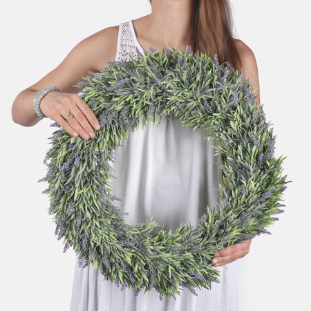 Lavender wreath 54 cm