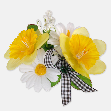 Centrepiece for a candle - Daffodil/Daisy 1