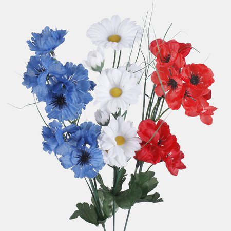 Poppy/Cornflower/Daisy