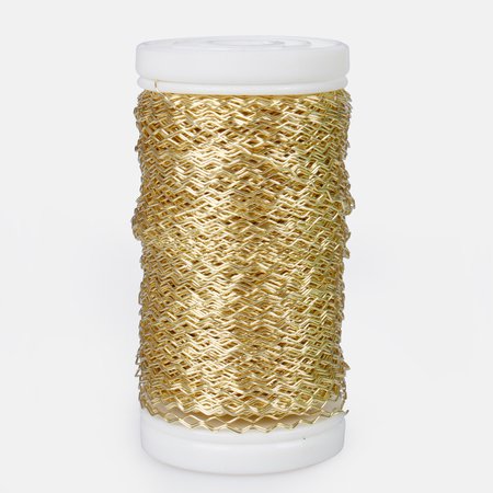 Brass knotted wire - reel 50 g